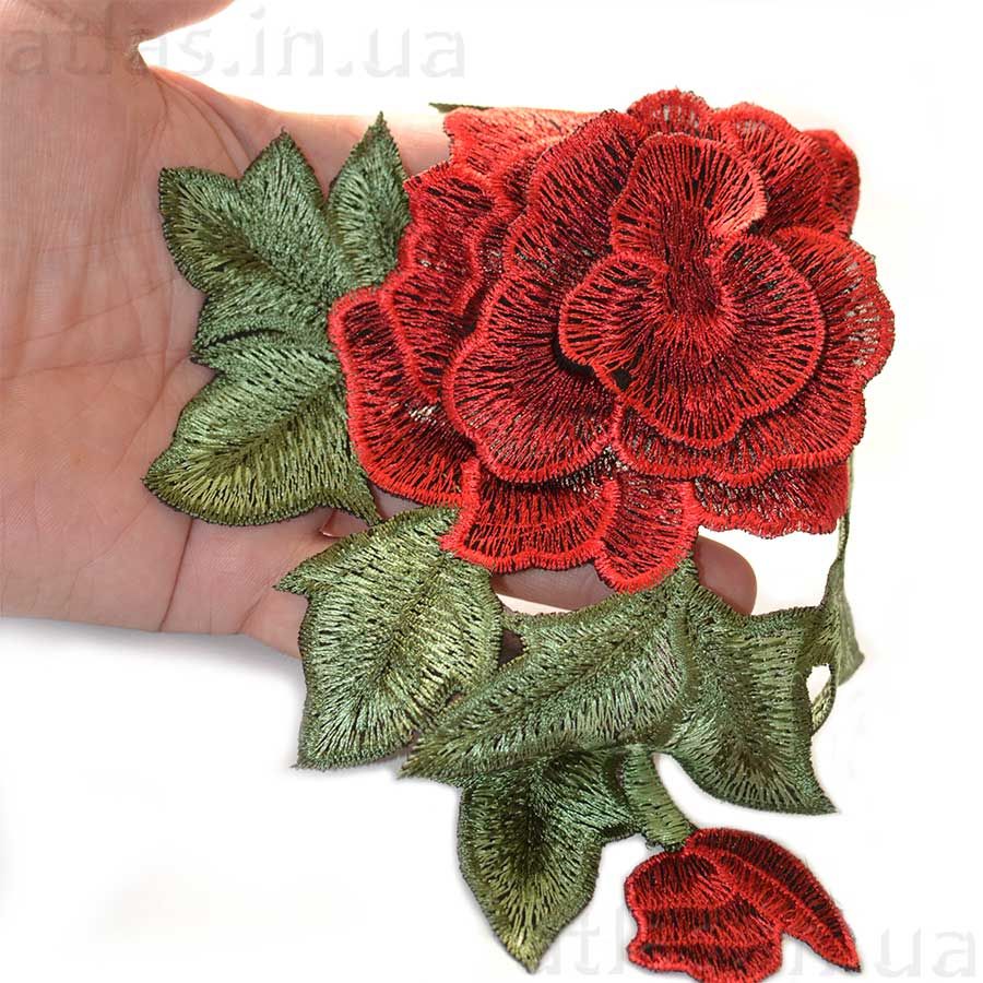 вышитые цветы сетка