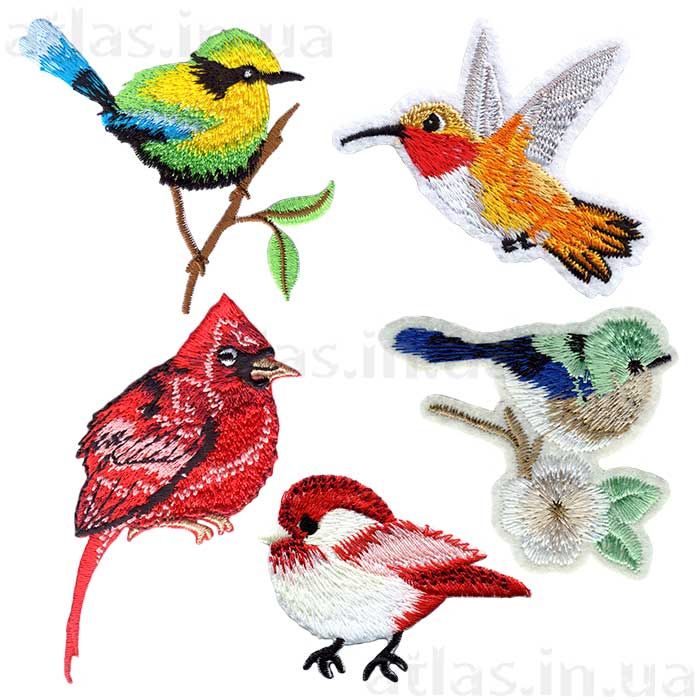 птички нашивки