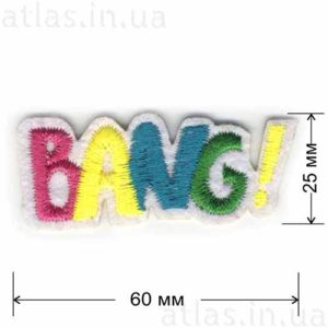 нашивка bang