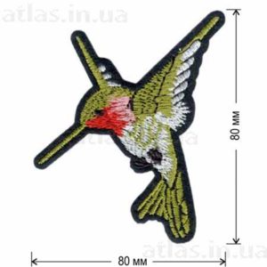 Патч Тропическая Колибри правая