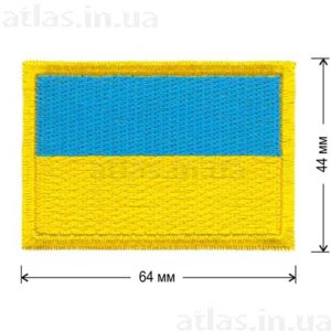 украинский флаг нашивка