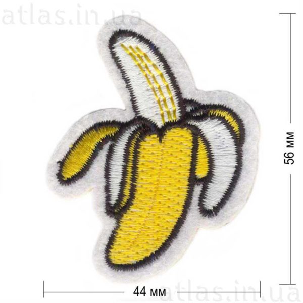 модная нашивка банан