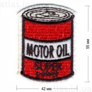 motor oil гламурная нашивка