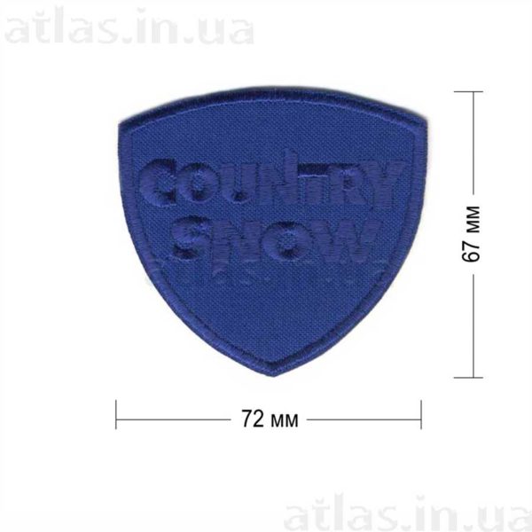 country snow нашивка электрик