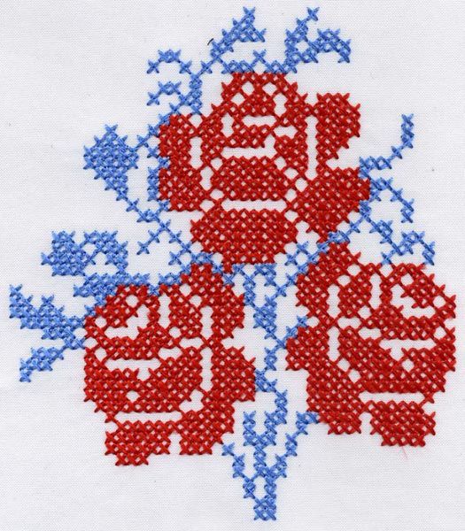 Kreuzstich 4 mm Viskosefaden