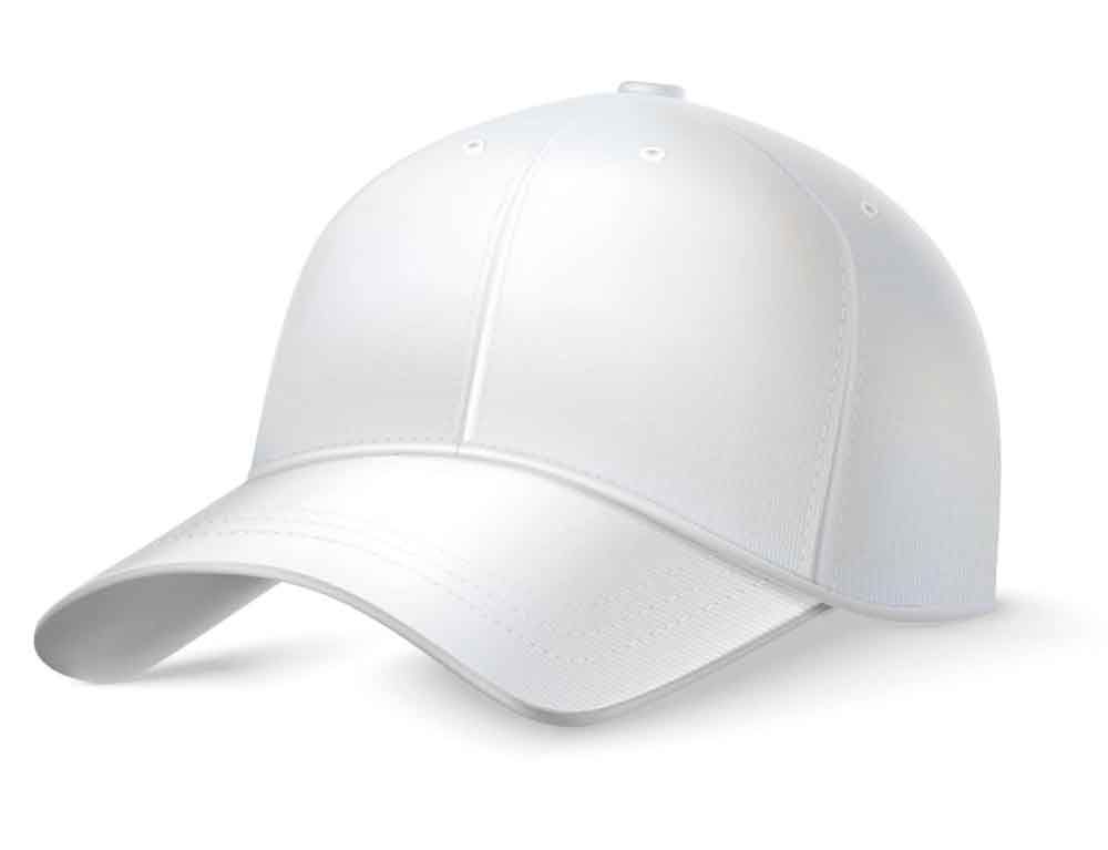 Вышивка на бейсболках сбоку