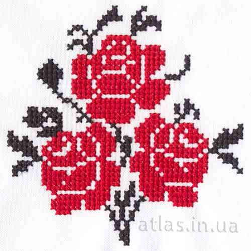 Stickstich Diagramm Kreuzstich 2 mm dreifach Viskosefaden