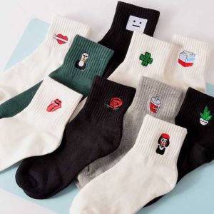 Вишивка на шкарпетках