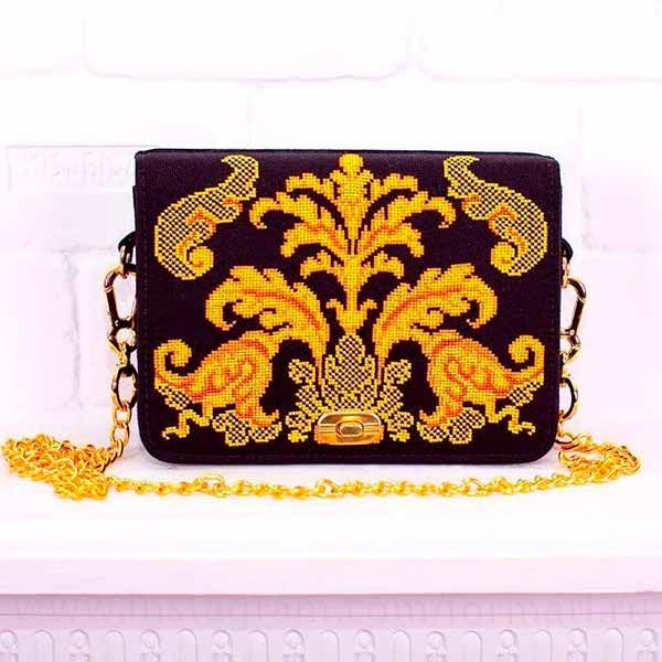 вышивка крестом на сумках