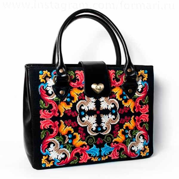 вышивка на сумках