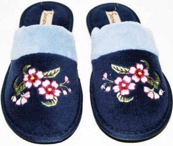 Вишивка на капцях