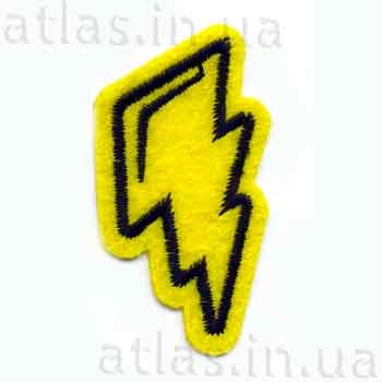 Аплікація на одяг - блискавка