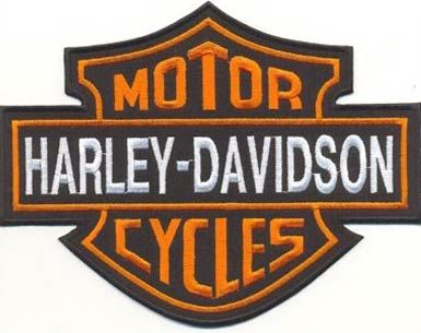 Harley Davidson Motor Cycles нашивка