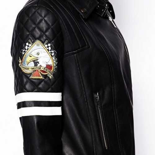 Patches on the jacket