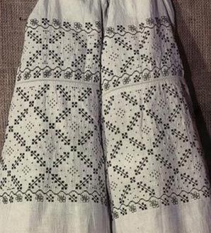 Традиционная узор Полтава Украина - схема вышивки крестом