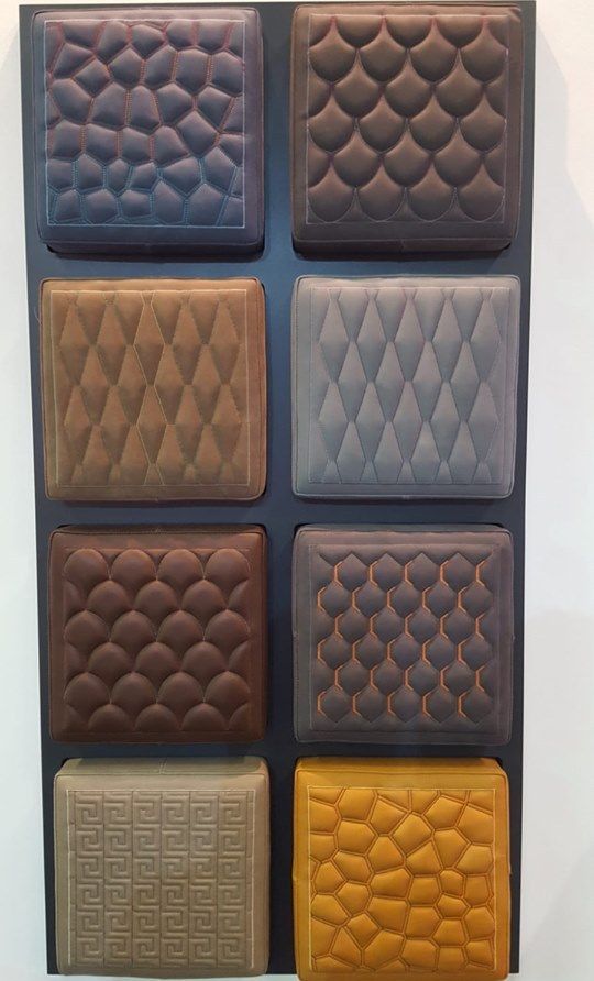 Стёжка на коже примеры