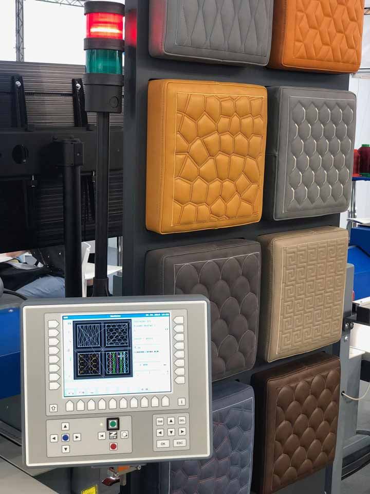 Образцы стёжки на коже