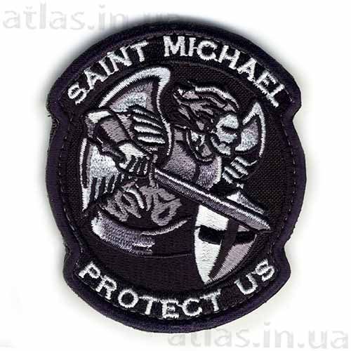 Нашивка Saint Michael - protect us