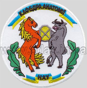 Вишитий шеврон «НАУ»