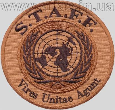 Patch on clothes S.T.A.F.F