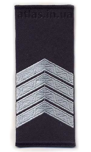 Вишиті погони старший сержант поліція Україна
