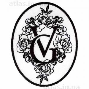 Вишита нашивка VG