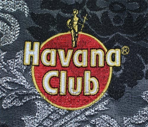 Havana Club Stickerei