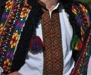 Традиционный узор Закарпатье Украина - схема вышивки крестом